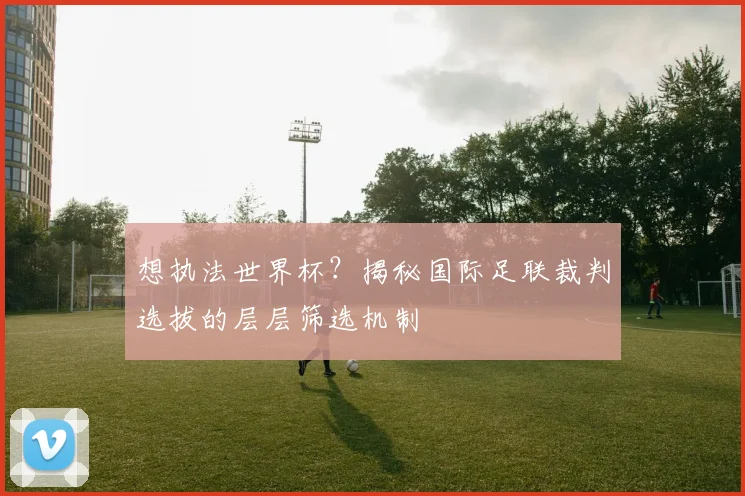 想执法世界杯?揭秘国际足联裁判选拔的层层筛选机制