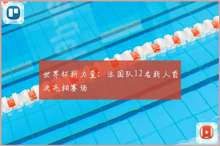 世界杯新力量：法国队12名新人首次亮相赛场